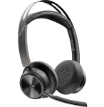 Poly Voyager Focus 2 Microsoft Teams Certified USB-C-C Headset +USB-C|A Adapter 9T9J4AA