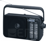 PANASONIC RF-2400DEG-K portable radio black