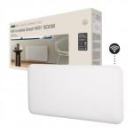 Mill Invisible Smart WiFi Heater | PA1500WIFI4 | Panel Heater | 1500 W | Suitable for rooms up to 18-22 m | White | IPX4