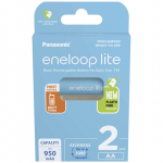 PANASONIC | Rechargeable Batteries | ENELOOP Lite BK-3LCCE/2BE | AA | 950 mAh | 2 pack