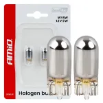 Amio Halogen bulbs WY5W 12V5W LumiTec CHROME 2 pcs. -04628
