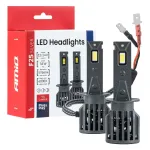 Amio LED Headlights Series F25 SILVER FULL CANBUS H1 54W 12V 24V -04701