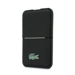 Lacoste PVC Iconic Petit Pique MagSafe Wallet with Stand Black