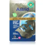 Astrid Hyaluronic Gold Face Mask Textile For Immediate Firming And Smoothing Of The Face 1 Pc
