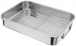 Stellar oven pan with removable rack, 36 x 26 x 6 cm (h041)