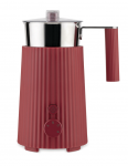 Milk frother Plisse Alessi, red