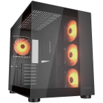 COUGAR GAMING COUGAR FV150 RGB PC Case, Mid-Tower, Black