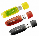 Intenso 3 x 32GB Rainbow USB 2.0 Yellow/Red/Black