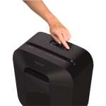 FELLOWES Powershred | LX25M | Black | 11.5 L | Credit card shredding | Standard paper handling/output of 6 sheets per pass | Mini-Cut Shredder | 24-month warranty