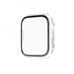 Fixed Pure protective case with tempered glass for Apple Watch Series 10 42mm | Clear