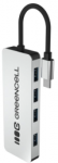 GREEN CELL USB hubs Greencell 4 PORT USB-C 3.0