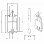 Sonoff Rail mounting bracket DR