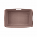 Curver Jute basket, pink, 46L, 59x39x26cm