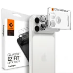 Spigen Glas.tR EZ Fit Optik Pro XL camera lens protector for iPhone 18 Pro Max silver with applicator
