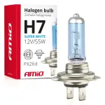 Amio Halogen bulb H7 12V 55W UV filter (E8) Super White