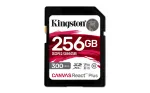 KINGSTON Technology 256GB Canvas React Plus SDXC UHS-II 300R/260W U3 V90 for Full HD/4K/8K