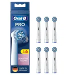 Oral-B Attachable toothbrush 6x Sens / 860717 White 6-Pack