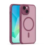 TFO Mag Matt phone case with MagSafe support for iPhone 14 red