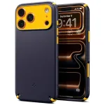 Spigen Nano Pop Hybrid Mag phone case with MagSafe support for iPhone 17 Pro Max navy