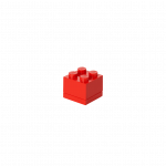 Room Copenhagen LEGO Mini Box 4 red - RC40111730