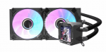 Darkflash DV240S 2x120mm black water cooler
