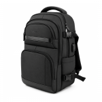 Wozinsky WPW-20L Backpack with Laptop Pocket for 15" Travel 40x20x25 cm for Hand Luggage - Black
