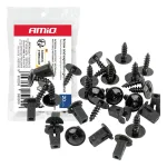 Amio Expansion nut and screw set 12/4 mm, 20 pcs. -05030