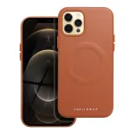 ROAR case LEATHER MAG compatible with MagSafe for IPHONE 12 Pro Brown