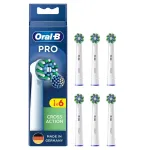 Oral-B Attachable toothbrush 6x Cross / 860373 White