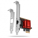 AXAGON PCI-Express network card with a 2.5 Gbit/s transmission rate and PXE support | PCEE-G25