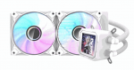 Darkflash DV240S 2x120mm white water cooler