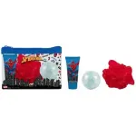 Fragrances For Children Spiderman Children's Perfumes Gift Set: Shower gel 35 ml, bath bomb, washing sponge, and cosmetic bag
