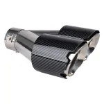 Amio Exhaust silencer tip stainless steel carbon -04070