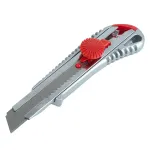 Amio Aluminium Utility Knife with rotary knob 100x18x0.5mm -04815
