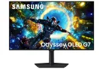SAMSUNG G73SH computer monitor 81.3 cm (32") 3840 x 2160 pixels 4K Ultra HD OLED Black