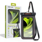 MOBILE ORIGIN Waterproof Floating Case 6.8", black/orange