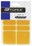 FORCE Frame protection stickers Yellow 9885