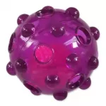 Rotalieta suiem - Placek Dog Fantasy Toy Glow ball TPR rubber purple 8cm