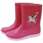 Paliutis Children's PVC boots pink, size 25, unicorn