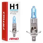 Amio Halogen bulb H1 12V 55W Super White
