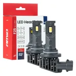 Amio LED Headlights Serie F25 SILVER FULL CANBUS HB3 9005 52W 12V 24V -04706