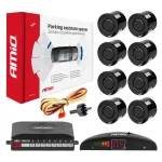 Amio Parking assistant system LED 8 sensor black