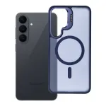 Case for Samsung S26 FE Forcell F-Protect Shadow Stand Premium compatible with MagSafe navy blue