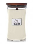 Woodwick White Tea  AND  Jasmine Scented Candle, 610 g