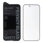 Veason 6D Pro Privacy glass for iPhone 15 Pro Max Black