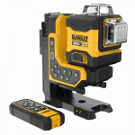 DeWalt 18V XR 3x360 Green Remote Control Laser