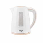 Adler Kettle AD 1264 Standard 2200 W 1.7 L Plastic 360 rotational base White