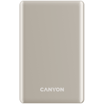 CANYON onPower 505 slim Magsafe power bank, 5000 mAh, PD20W, Beige