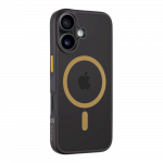 Tactical MagForce Hyperstealth 2.0 Cover for iPhone 16 / black/yellow