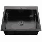 AB Kitchen sink NT 540x510x200mm Black